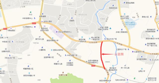 据悉,贵阳市三桥马王庙片区百花大道延伸段道路工程位于云岩区内,总