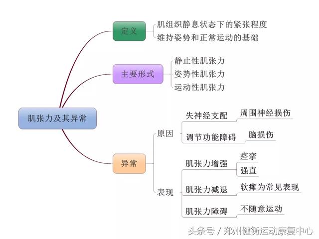 康复基础知识思维导图 (转载)