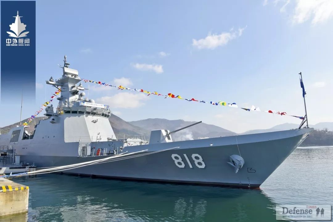 韩国海军增购两艘大邱级护卫舰