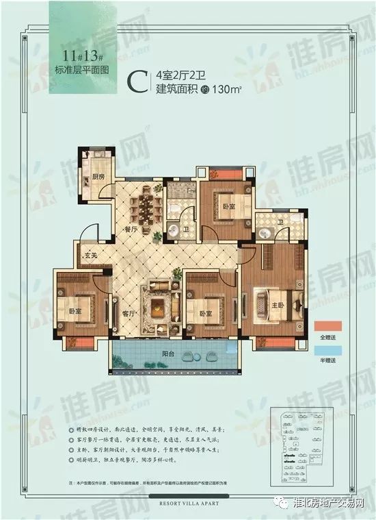 抢先爆料!淮北6大纯新盘户型图相继出炉 房价是