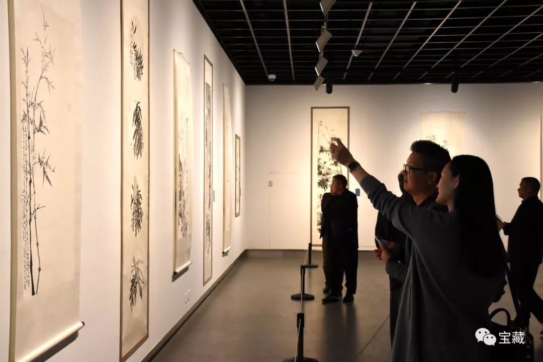 千载清风 身与竹化 "千载清风:中国当代墨竹大展"亮相浙江美术馆