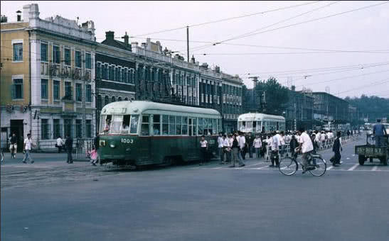 历史老照片:1983年的广州,广州街 ..