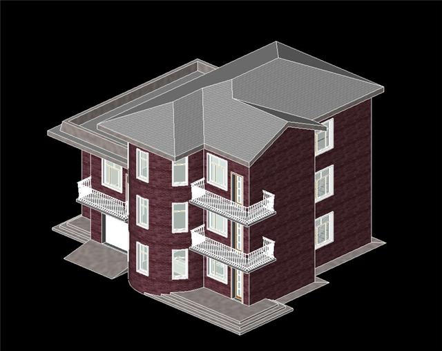 知士bim分享|revit江湖别墅模型源文件分享