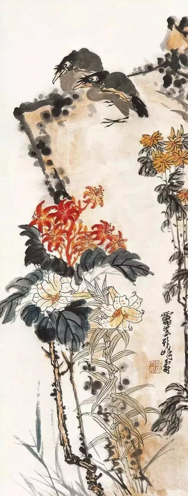 潘天寿花鸟真迹赏(100幅)