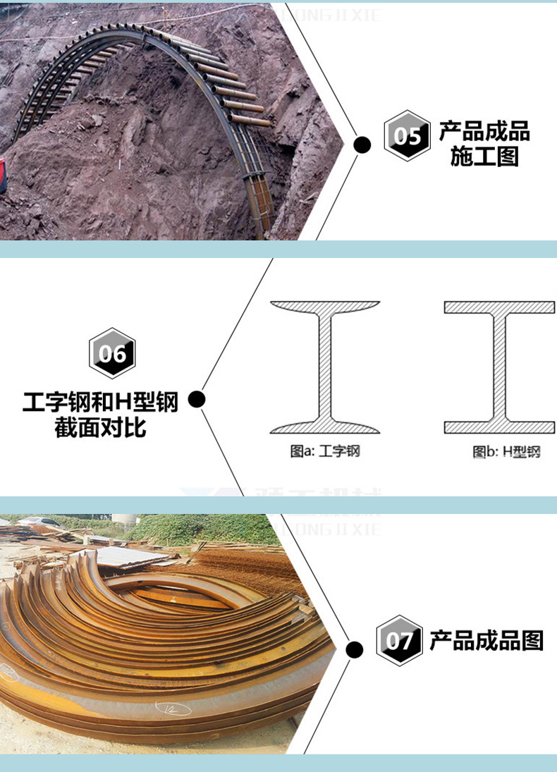 隧道钢拱架支护工字钢冷弯机如何选厂家