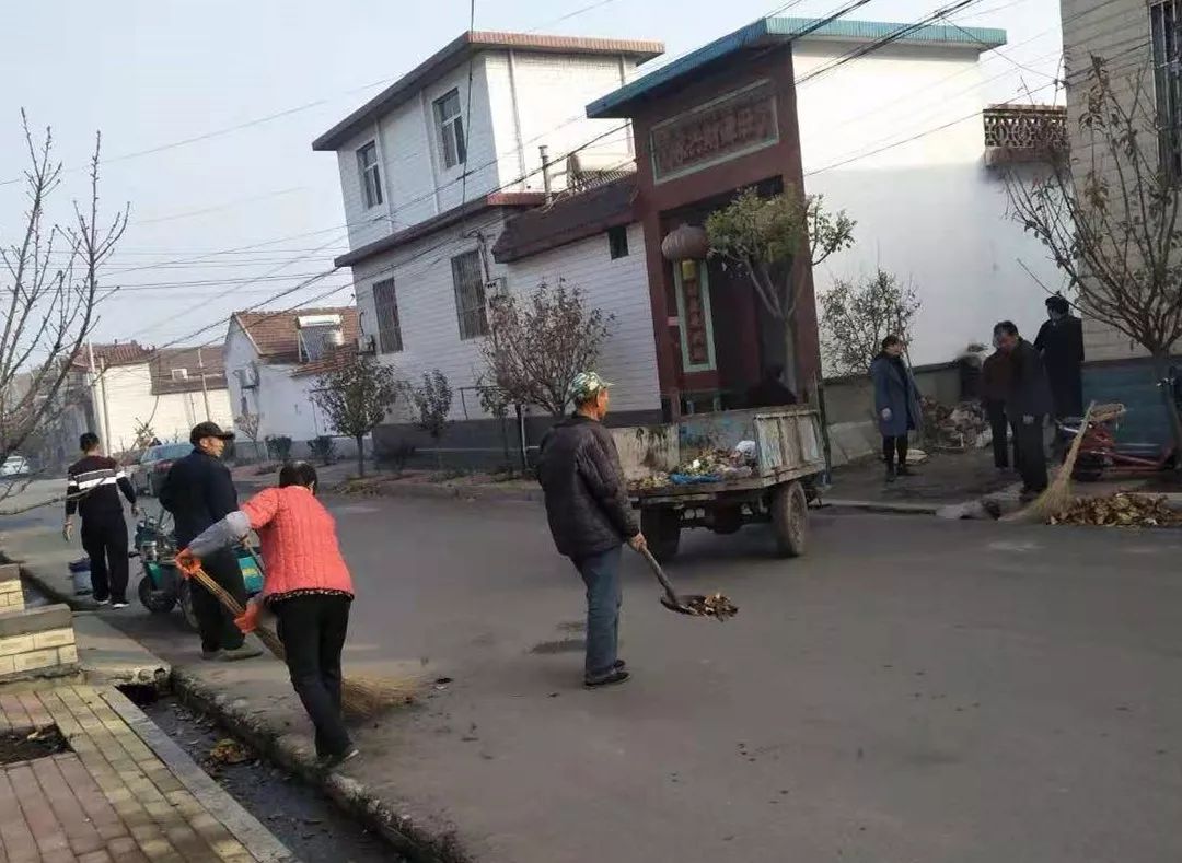 郭庄村贾庄村西窝陀村刘家村青阳村各村忙碌现场村建办要求各建筑工地