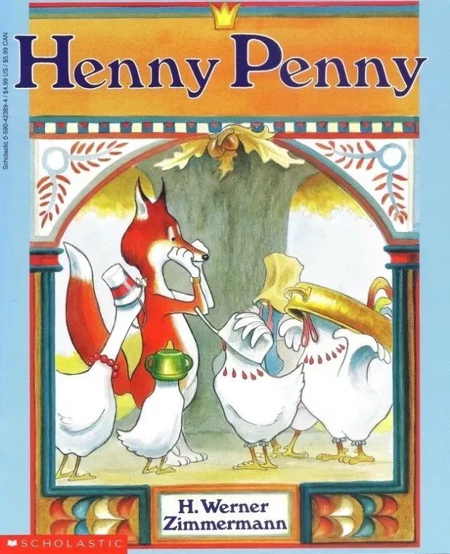 【绘本故事】《henny penny》小母鸡潘妮