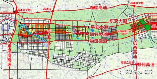 路线起自中牟县官渡镇北,连接连霍高速公路,与郑州机场至周口西华高速