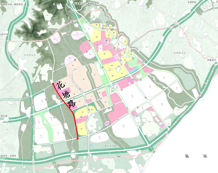 完善黄麓大学城道路系统,推进城镇建设步伐,提升城镇的整体形象.