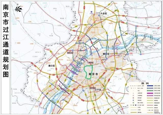 过江不再难! 南京规划二十四条过江通道 超过全省一半