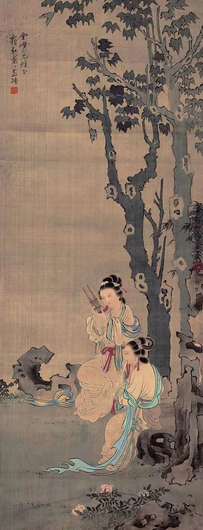 人物画大师 徐燕孙工笔人物画欣赏