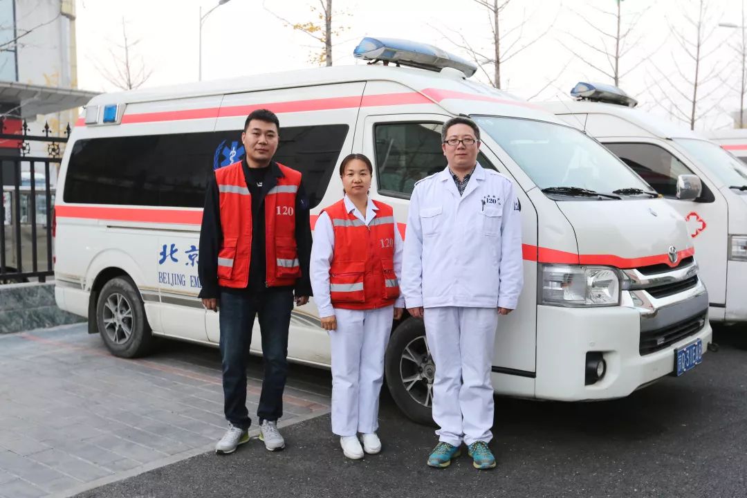 区医院120急救中心医护人员