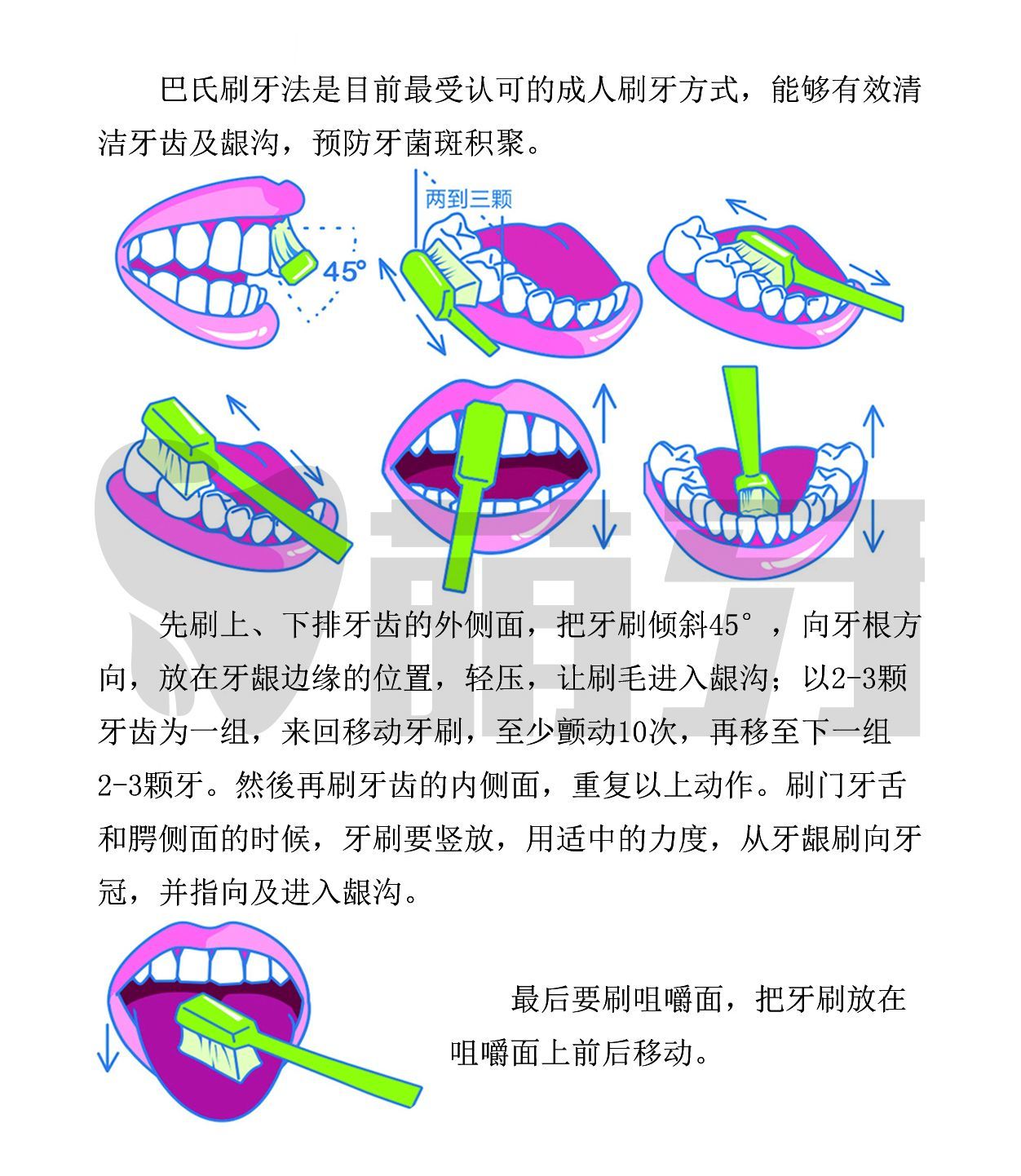 培养起认真的刷牙习惯及正确的刷牙方法,可是让孩子受益终身的事儿