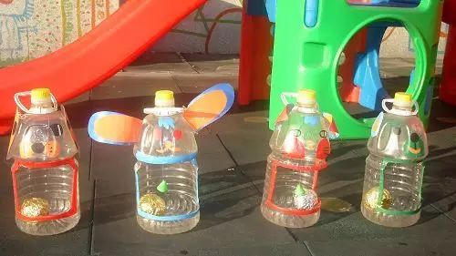 塑料瓶这样做手工环创,家长纷纷点赞!