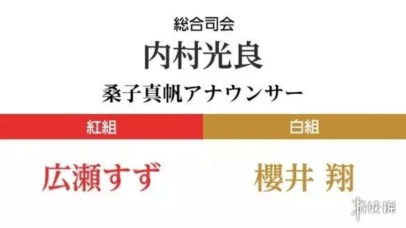 今年紅白歌會出場名單公佈！你站哪一組？