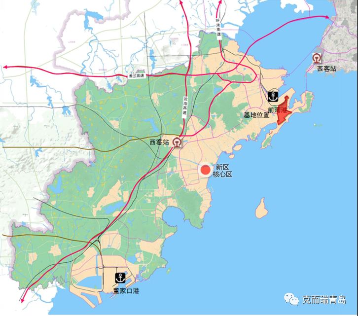 西海岸中德生态园王台和凤凰岛等17个片区控规公示