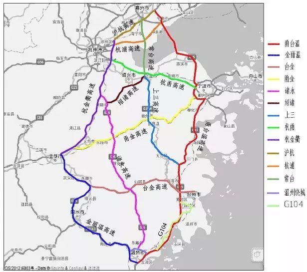 至乐清上高速;或绕由天浦路——虹南线——疏港公路——旭阳路