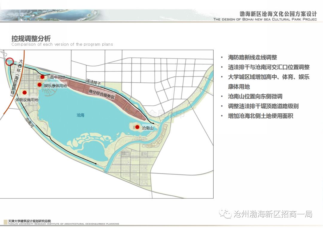 重磅沧州渤海新区沧海公园规划方案