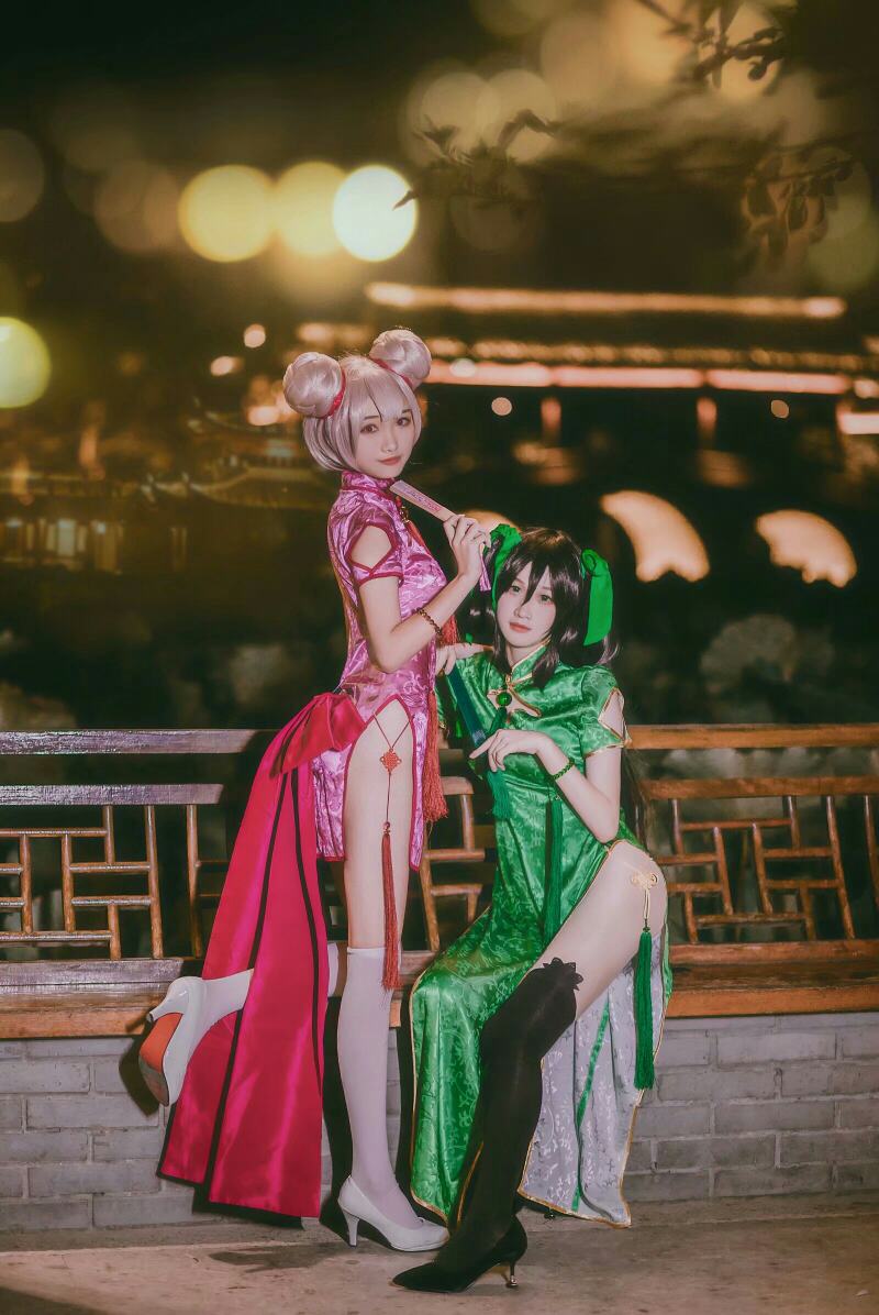 cosplay正片 王者荣耀 小乔 孙尚香