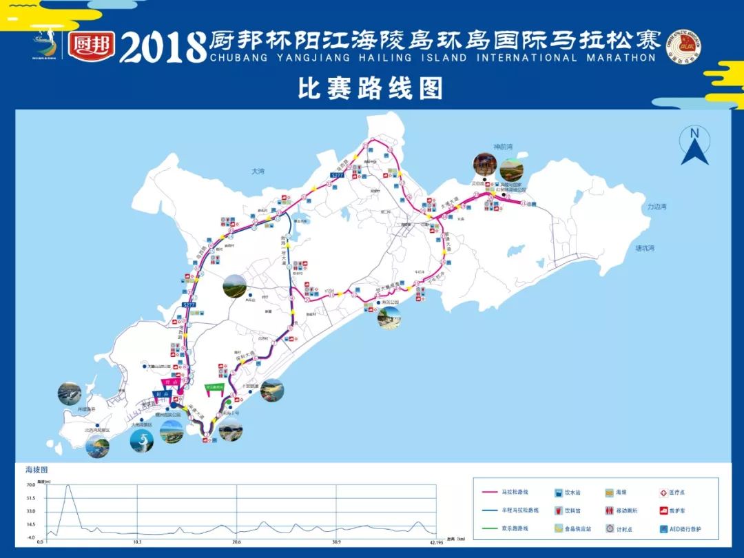 2018阳马最美环岛赛道出炉啦!