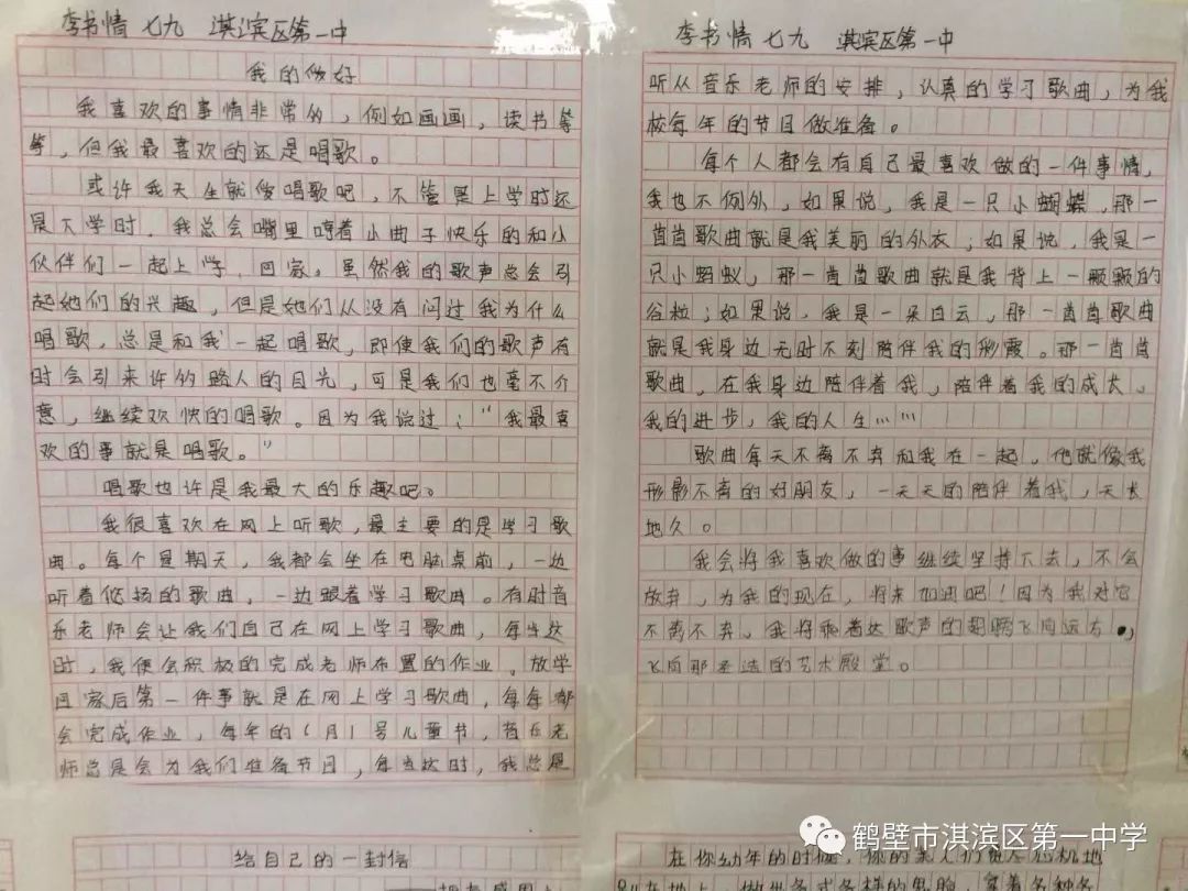 本次作文比赛,既在校园内形成了浓厚的文学氛围,又培养和提高了学生