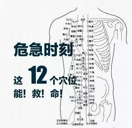 人体内的穴位众多,但是这12个穴位你一定要知道.