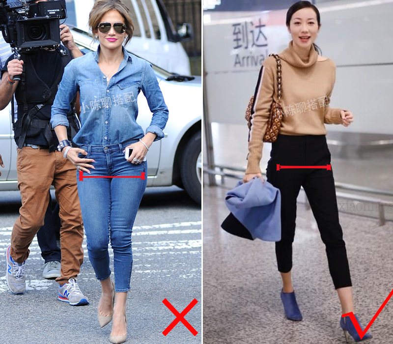 大腿粗壮的女人,这3种裤型注意要少穿,显腿粗又拉低档次!