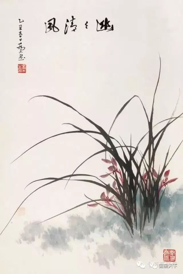 专擅花鸟,得师衣钵,并蓄陈白阳,新罗山人,任伯年诸家之长,用笔凝重,趣