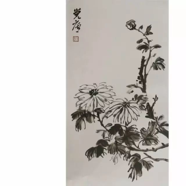 国画入门视频教程丨玉兰花,菊花的画法_徐湛