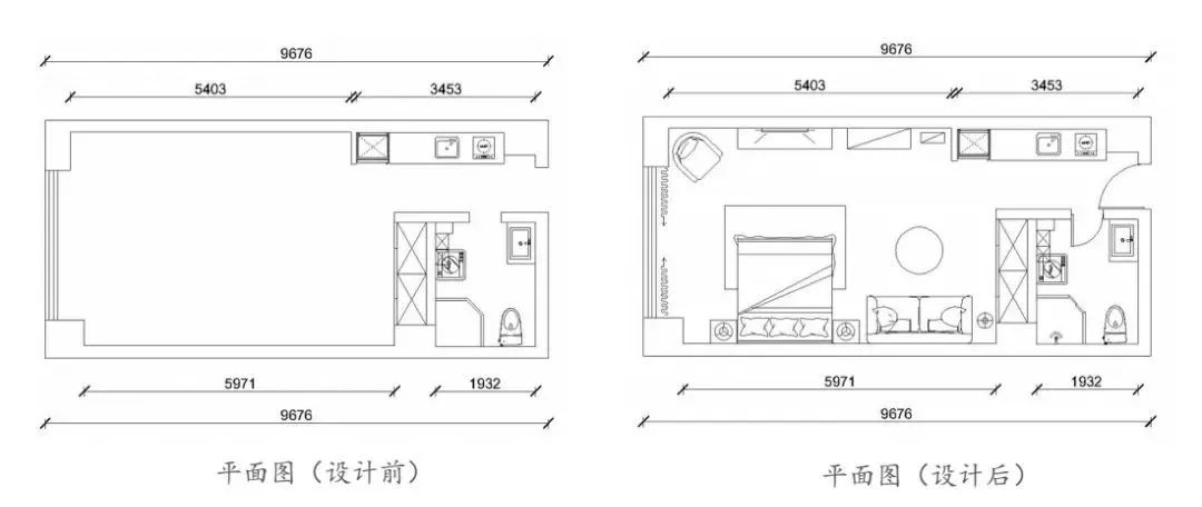 宅男花5万爆改32㎡单身公寓,黑白灰诠释男性的极简主义