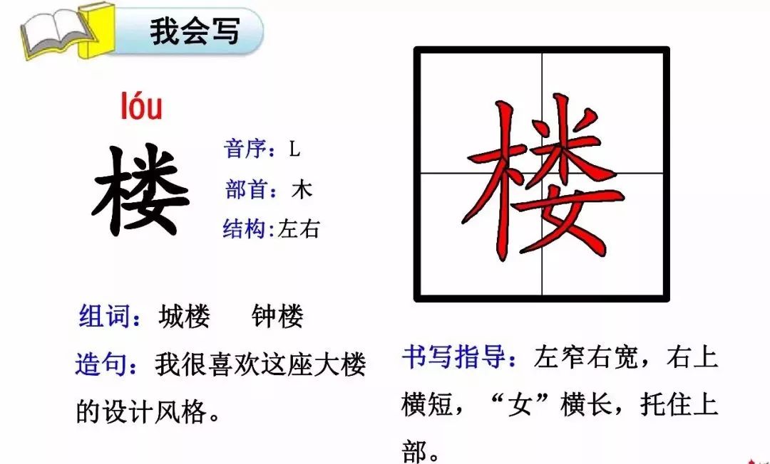 部编版二年级上册最新生字卡片家长一定要收藏附组词造句