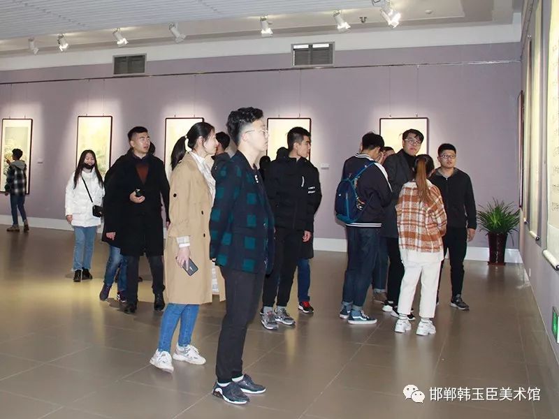 学院与广州市岭南国画院书画作品交流展在邯郸韩玉臣美术馆隆重开幕