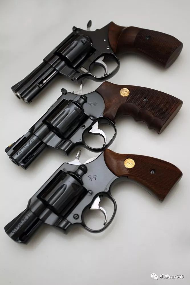 357magnum子弹,可选9x19弹槽,3~4英寸枪筒,korth sport(通常用.