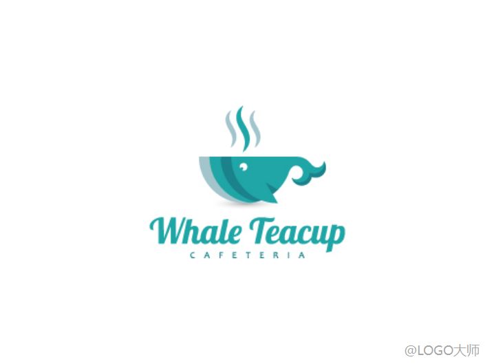 鲸鱼主题logo设计合集