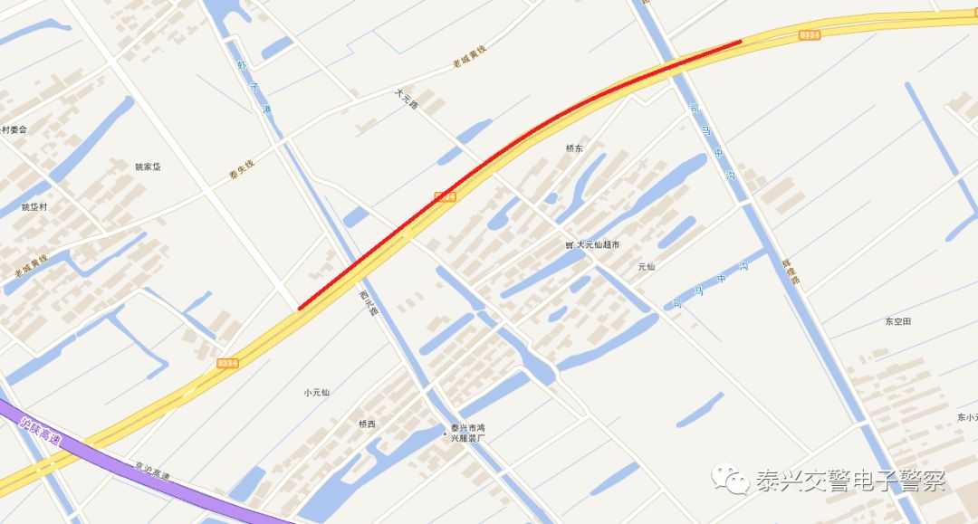 新334省道(澄江路西延段)由西向东17-18.