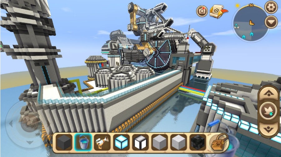 迷你世界:玩家建造的顶级建筑盘点,最后一个犹如修仙!