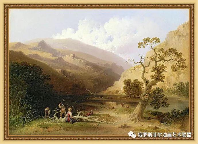 美国哈德逊河画派油画风景作品欣赏(三)