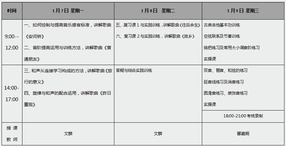 吉他老师们让我们相约在北京!