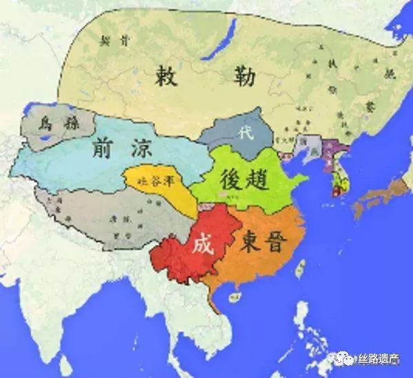 后赵地图