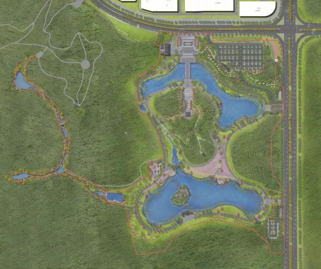 期待|新兴又一个公园在建,规划总用地约343.30亩!