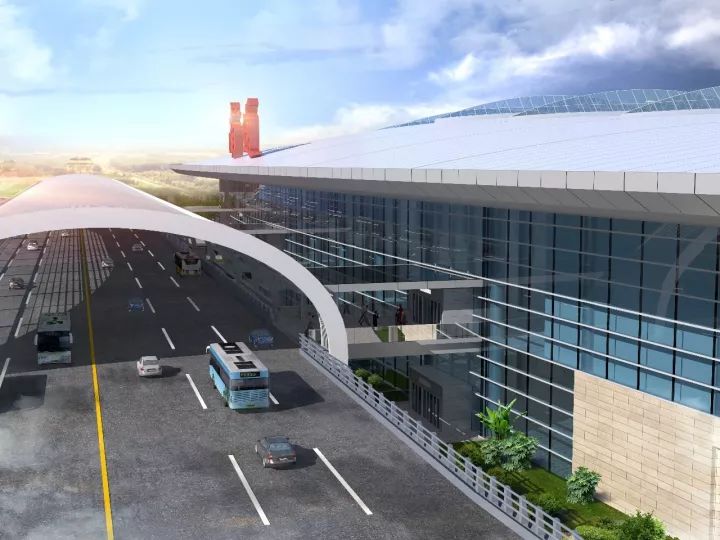 南通机场新航站楼,机场大道最新进展曝光!一大波高清实拍图先睹为快.