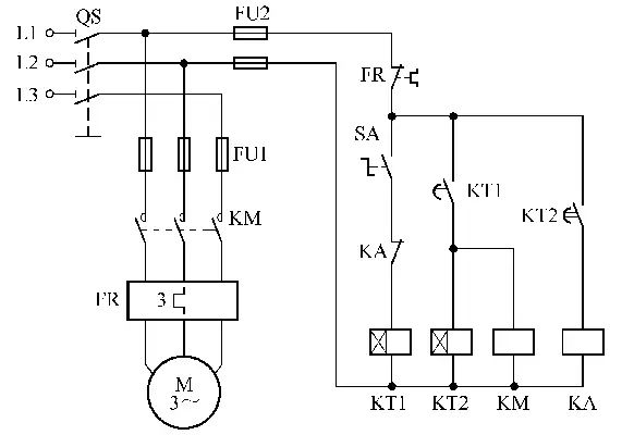 45張電工常用電動機控制電路圖，很有代表性 科技 第27張