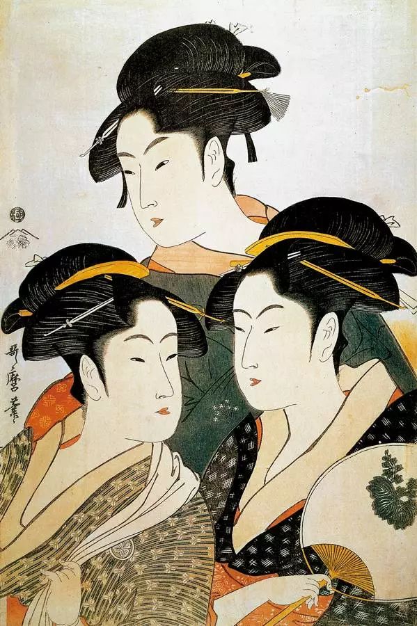 浮世绘(うきよえ ),也就是日本的风俗画,版画.