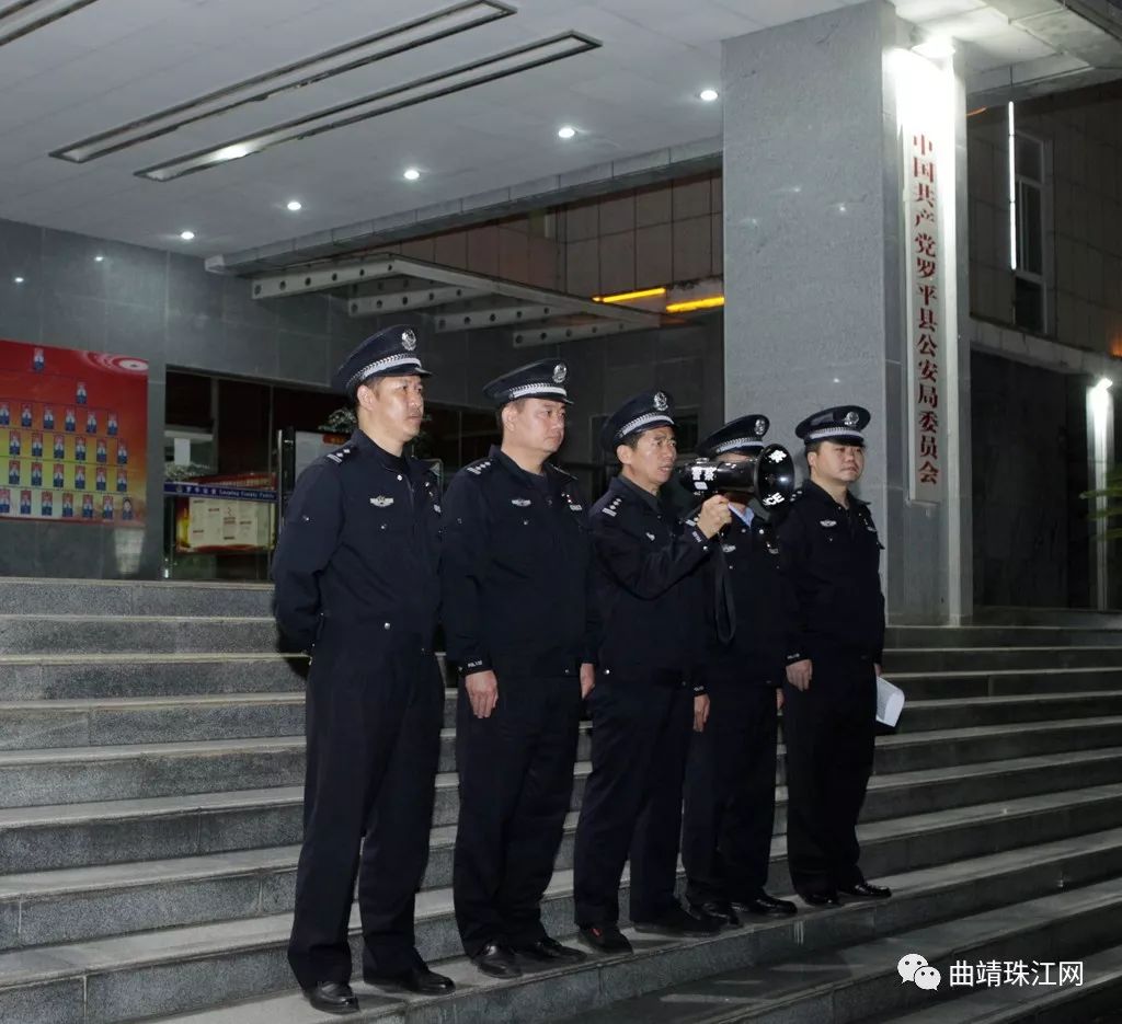 大阵仗!罗平警方600警力集中行动,一晚上抓了这些人