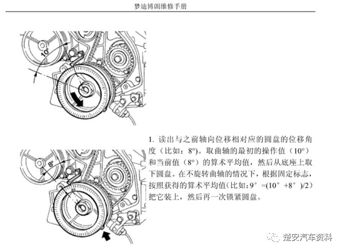 新款众泰轿车正时校对方法