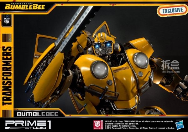 prime 1 studio 变形金刚外传电影 bumblebee 大黄蜂雕像