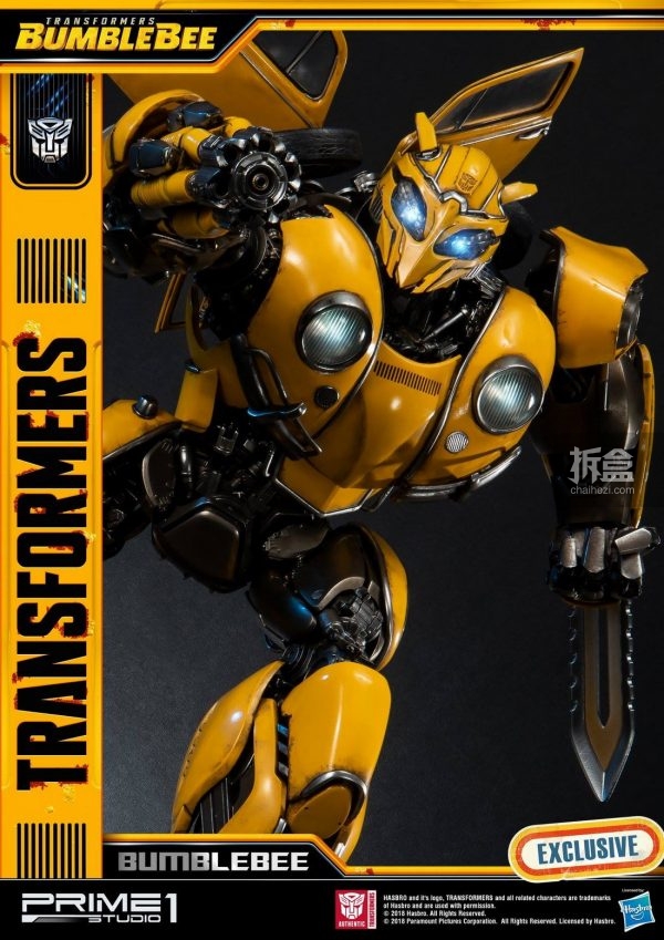 prime 1 studio 变形金刚外传电影 bumblebee 大黄蜂雕像