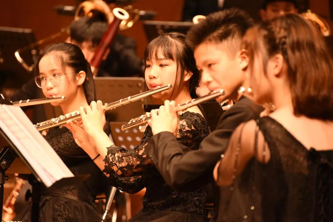 龙华中学爱乐交响管乐团专场音乐会管乐之声奏响美妙华章
