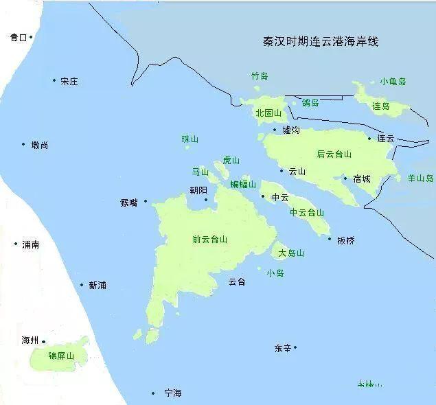 连云港东海县为什么没有海?新浦区与墟沟区原是汪洋大海?图片