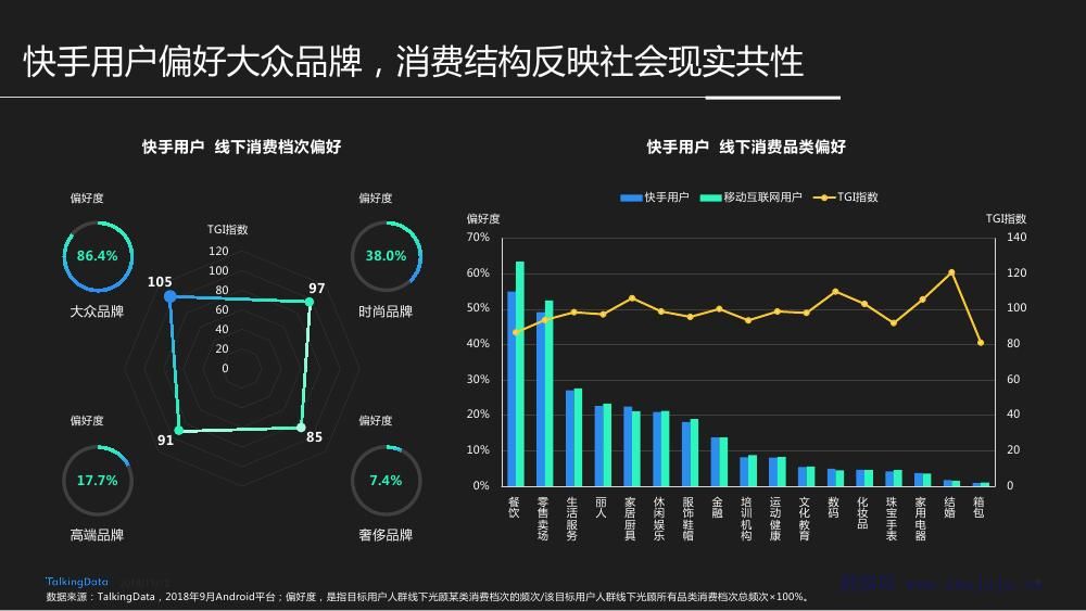 talkingdata快手用户人群洞察报告